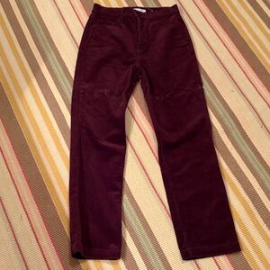 NWOT Ann Taylor Loft Wide Wale Corduroy Pants 24 or 00